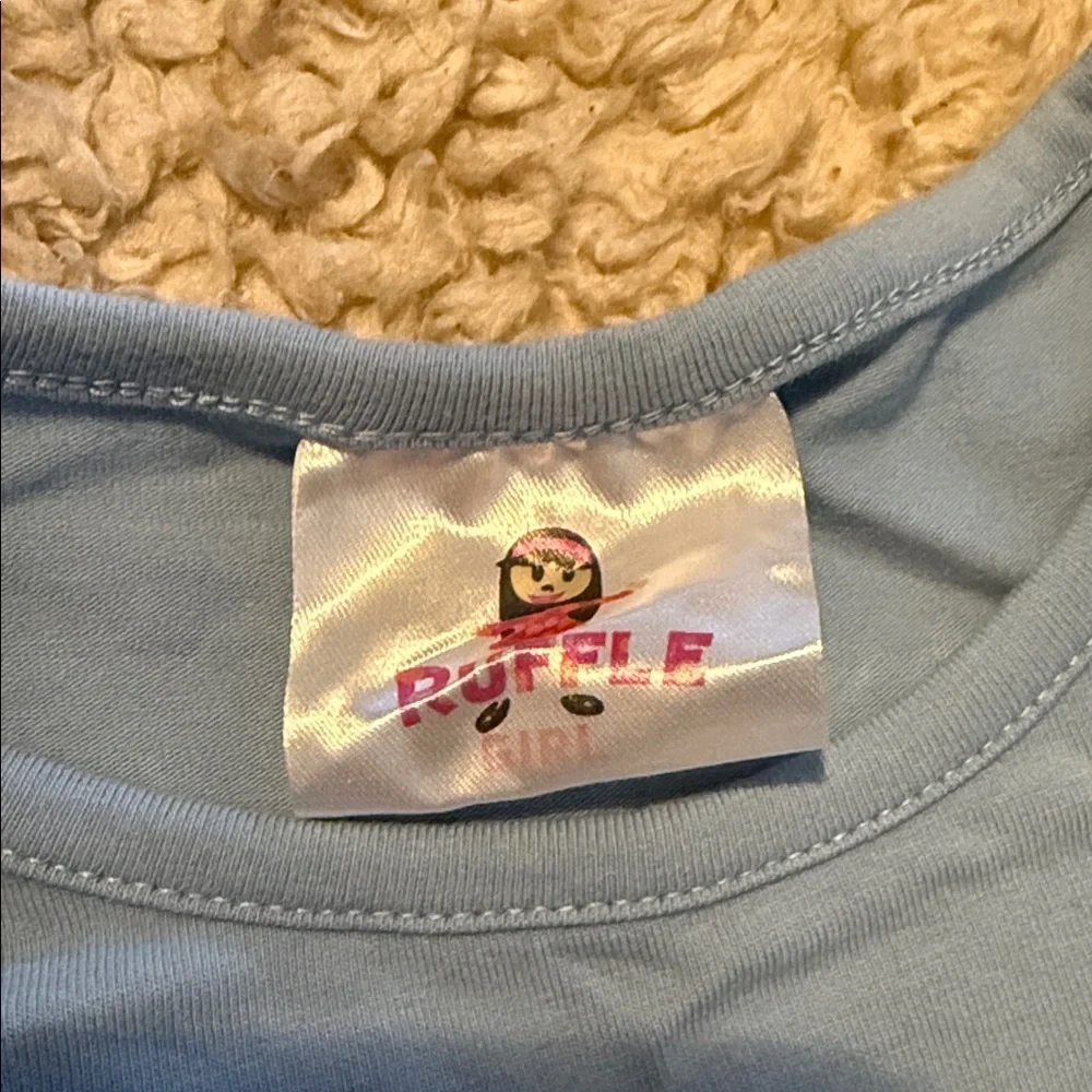 Ruffle Girl toddler ruffle